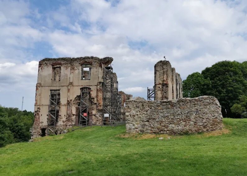 The ruins of the castle in Bodzentyn, Bodzentyn, Poland, Poland